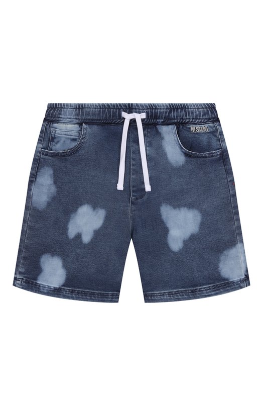 

Джинсовые шорты MSGM kids, Синий