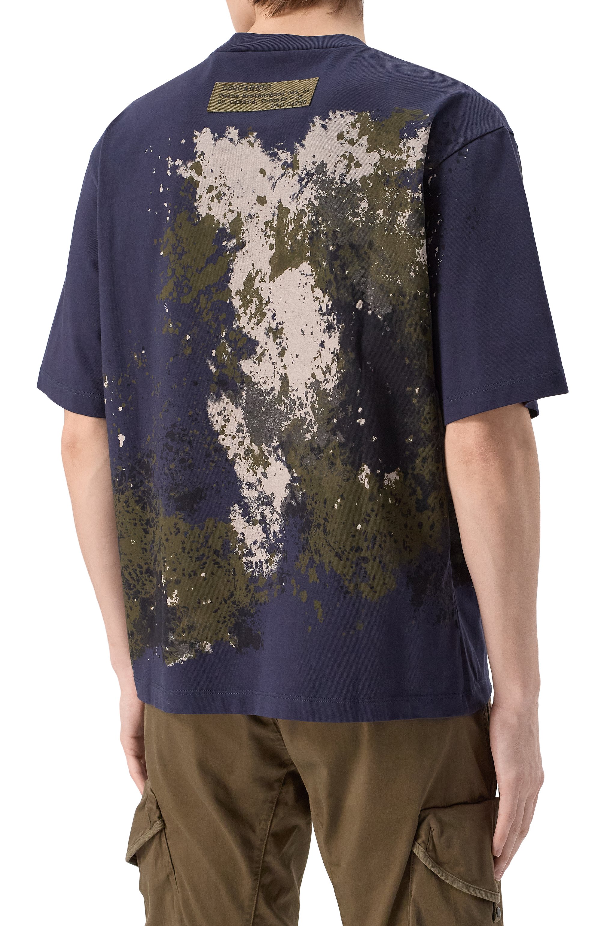 Хлопковая футболка DSQUARED2, арт. S74GD1420/D20033, фото 4