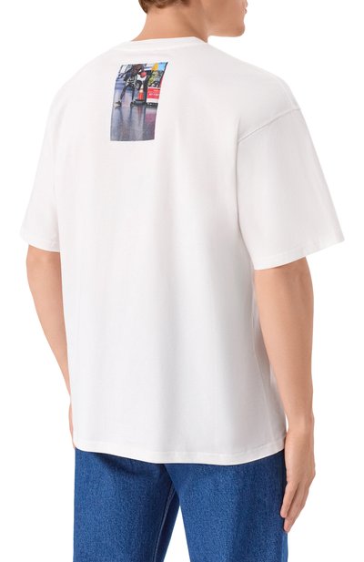 Хлопковая футболка DIESEL, арт. A19467/0PLAT, фото 4