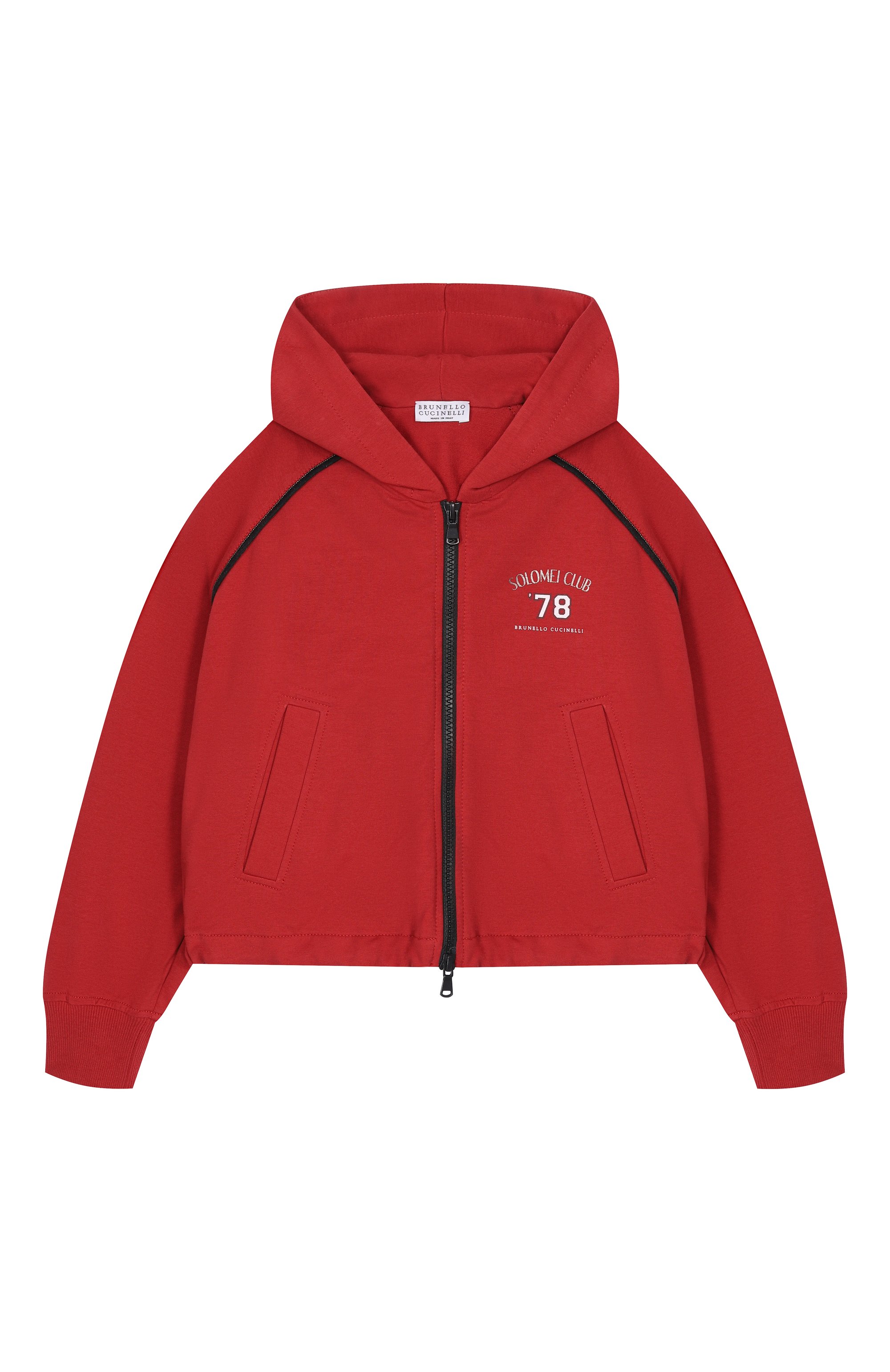 Хлопковая толстовка BRUNELLO CUCINELLI, арт. BH827E857B, фото 1