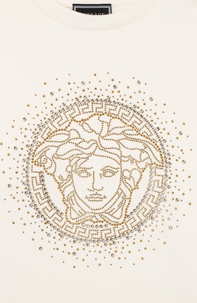 Хлопковое платье VERSACE, арт. YC000129/YA00078/6A, фото 3