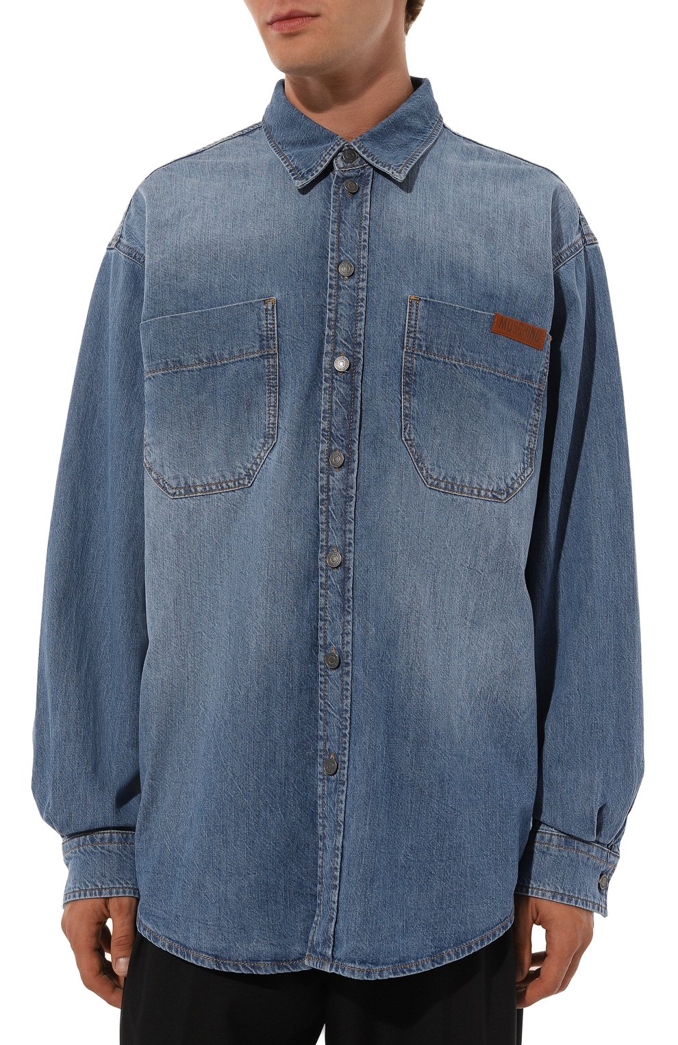 Джинсовая рубашка MOSCHINO, арт. A0223/7038, фото 3