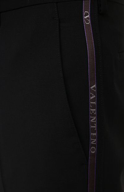 Шерстяные брюки VALENTINO, арт. XV3RBH3182D, фото 5