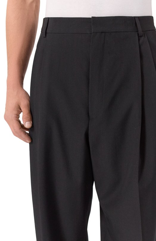 Шерстяные брюки Dries Van Noten 020998-2057-900 Чёрный  020998-2057-900 Фото 5