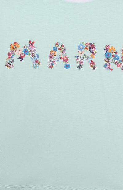 Хлопковая футболка MARNI, арт. M01428/M00HZ, фото 3