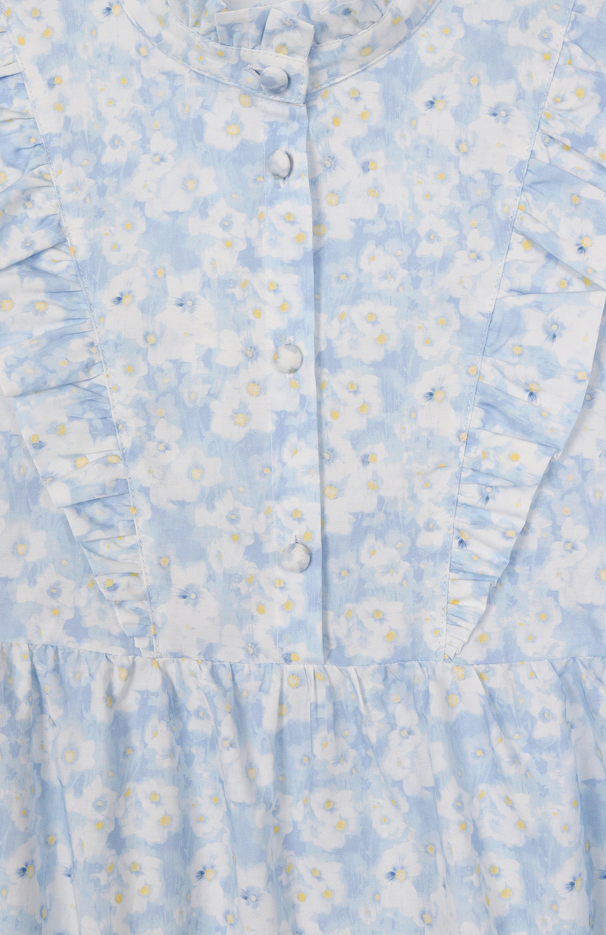 Хлопковое платье PHILOSOPHY DI LORENZO SERAFINI KIDS, арт. I1E910NP/5617/12-14, фото 3