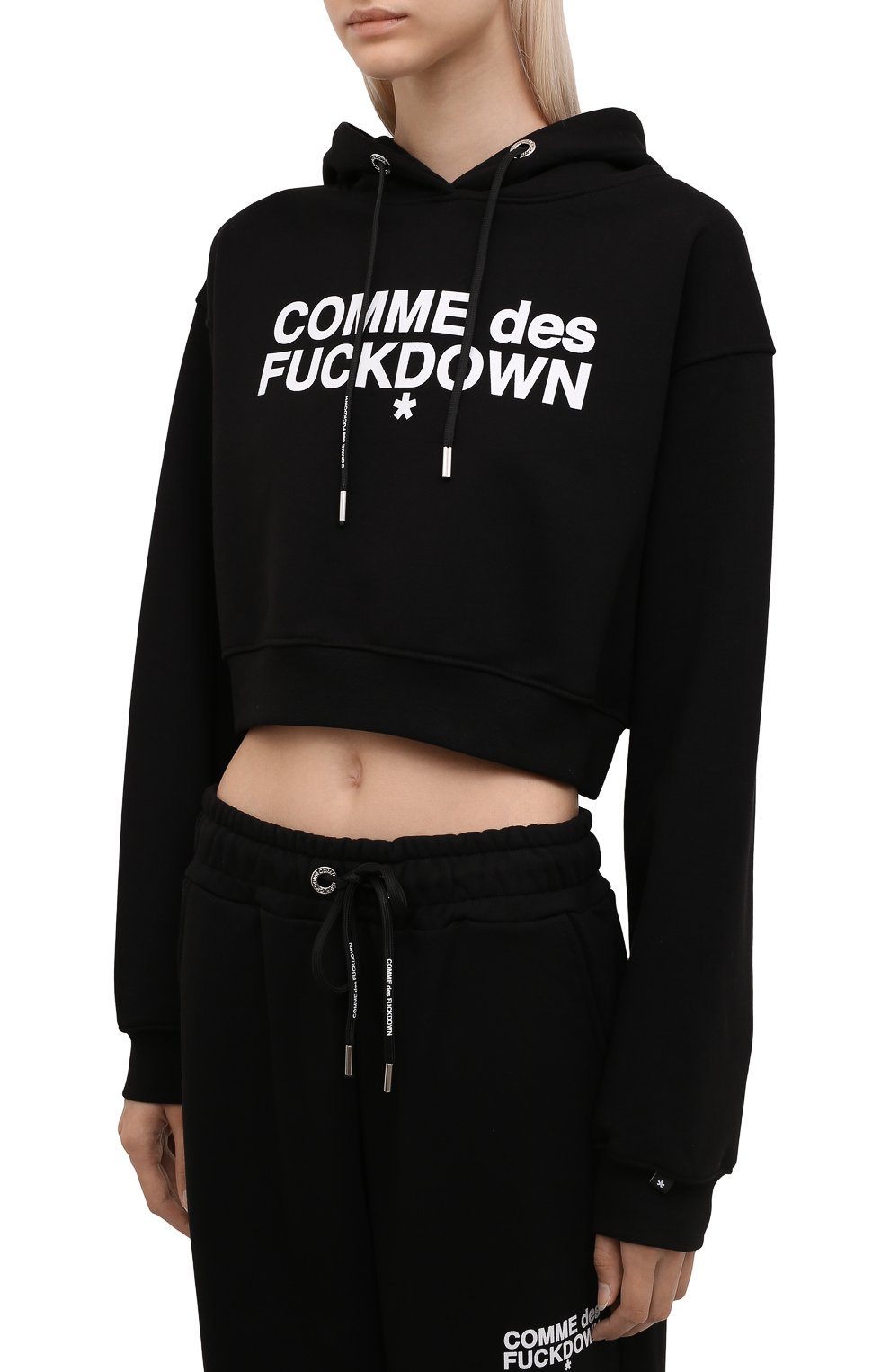 Хлопковое худи COMME DES FUCKDOWN, арт. CDFD1529, фото 3