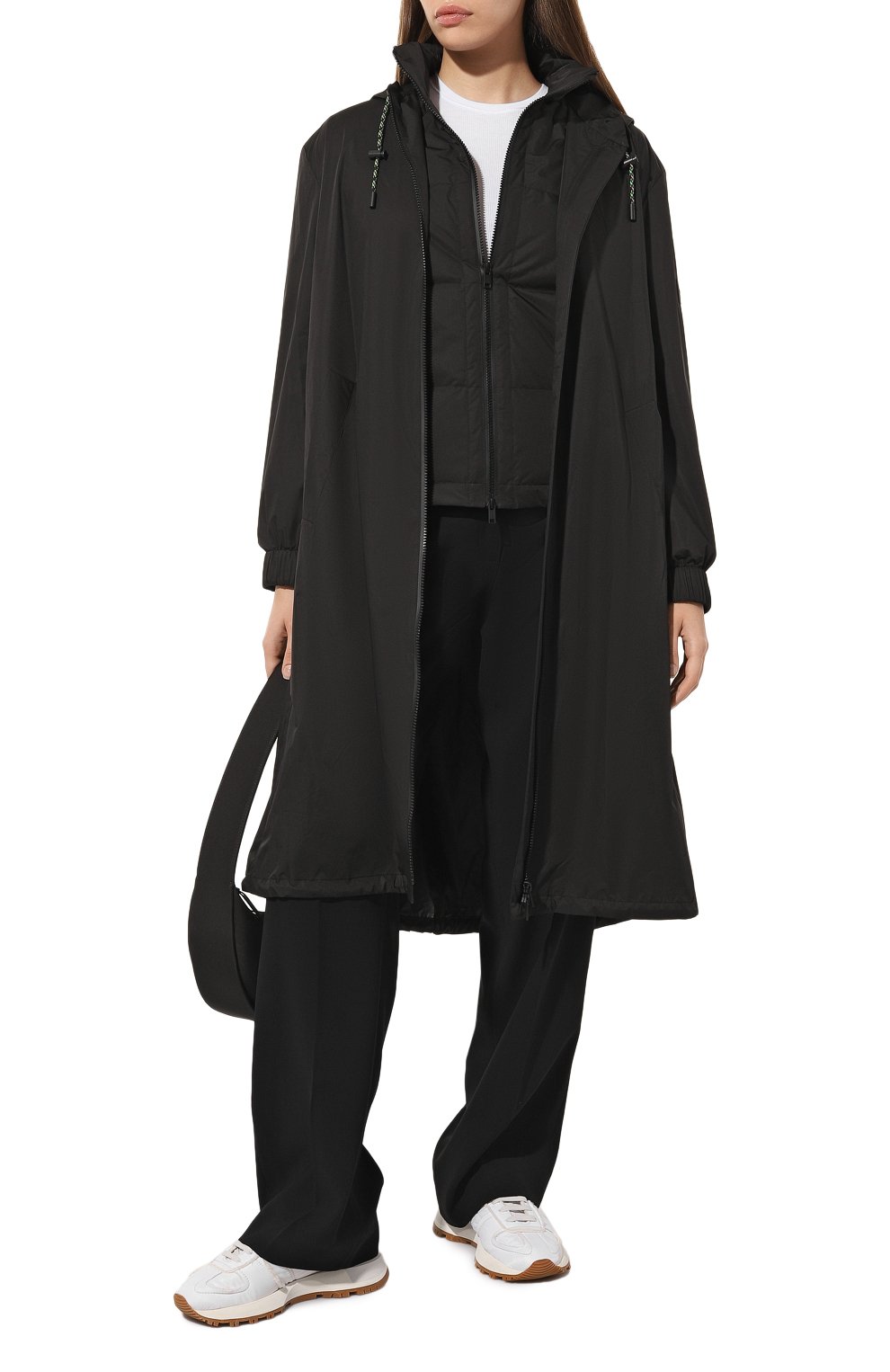 Комплект из плаща и куртки YS ARMY PARIS черного цвета по цене 122500 руб., арт. 22EFM05010M32W, фото 2 Комплект из плаща и куртки YS ARMY PARIS, арт. 22EFM05010M32W, фото 2