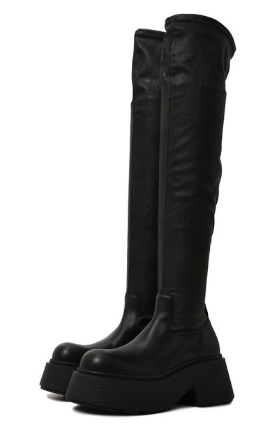 Женские комбинированные ботфорты stripy VIC MATIE, арт. 1F2162D_D30B0XB001