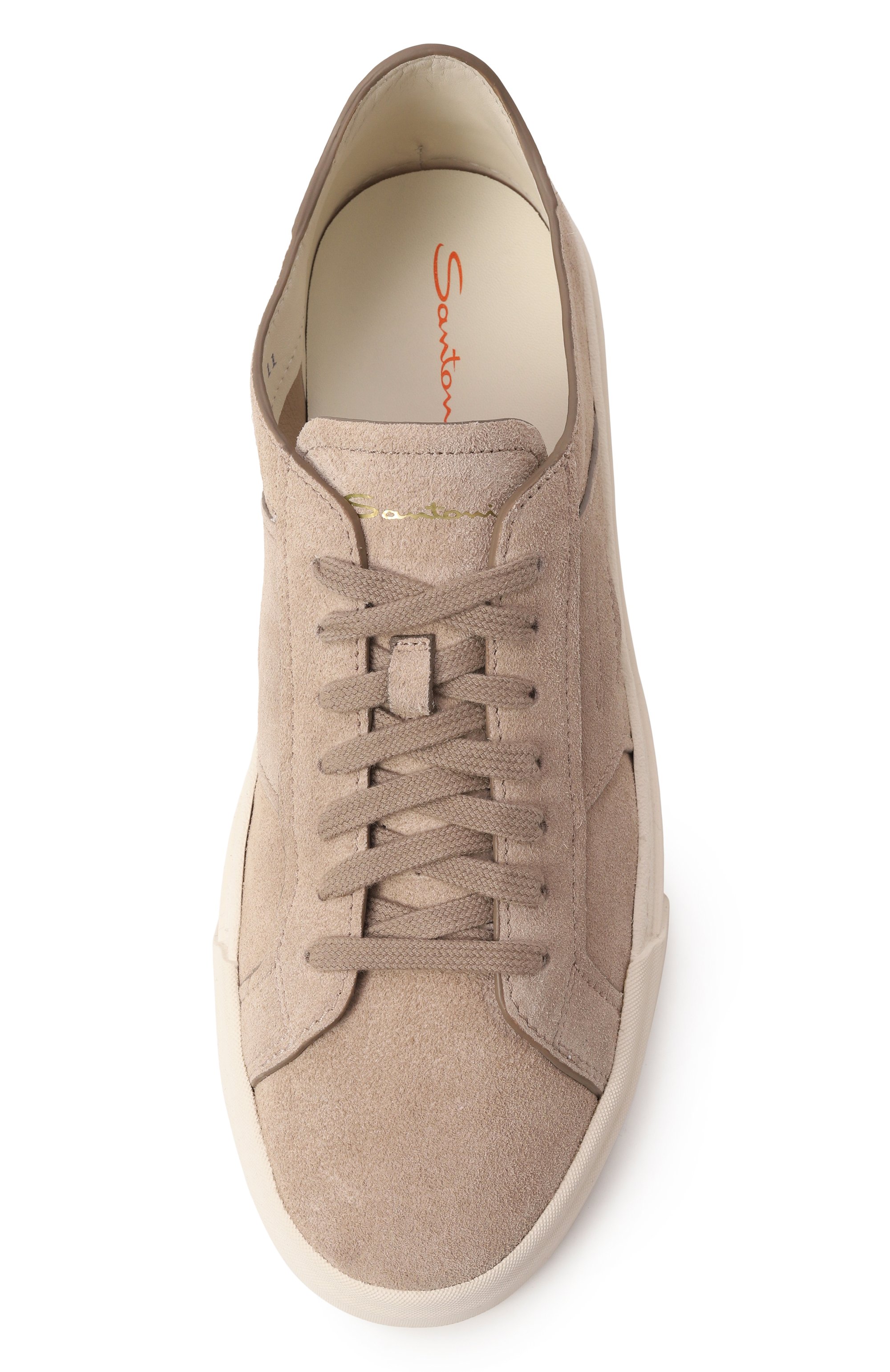 Замшевые кеды gloria SANTONI, арт. MBGG21967PNNCEAT, фото 6