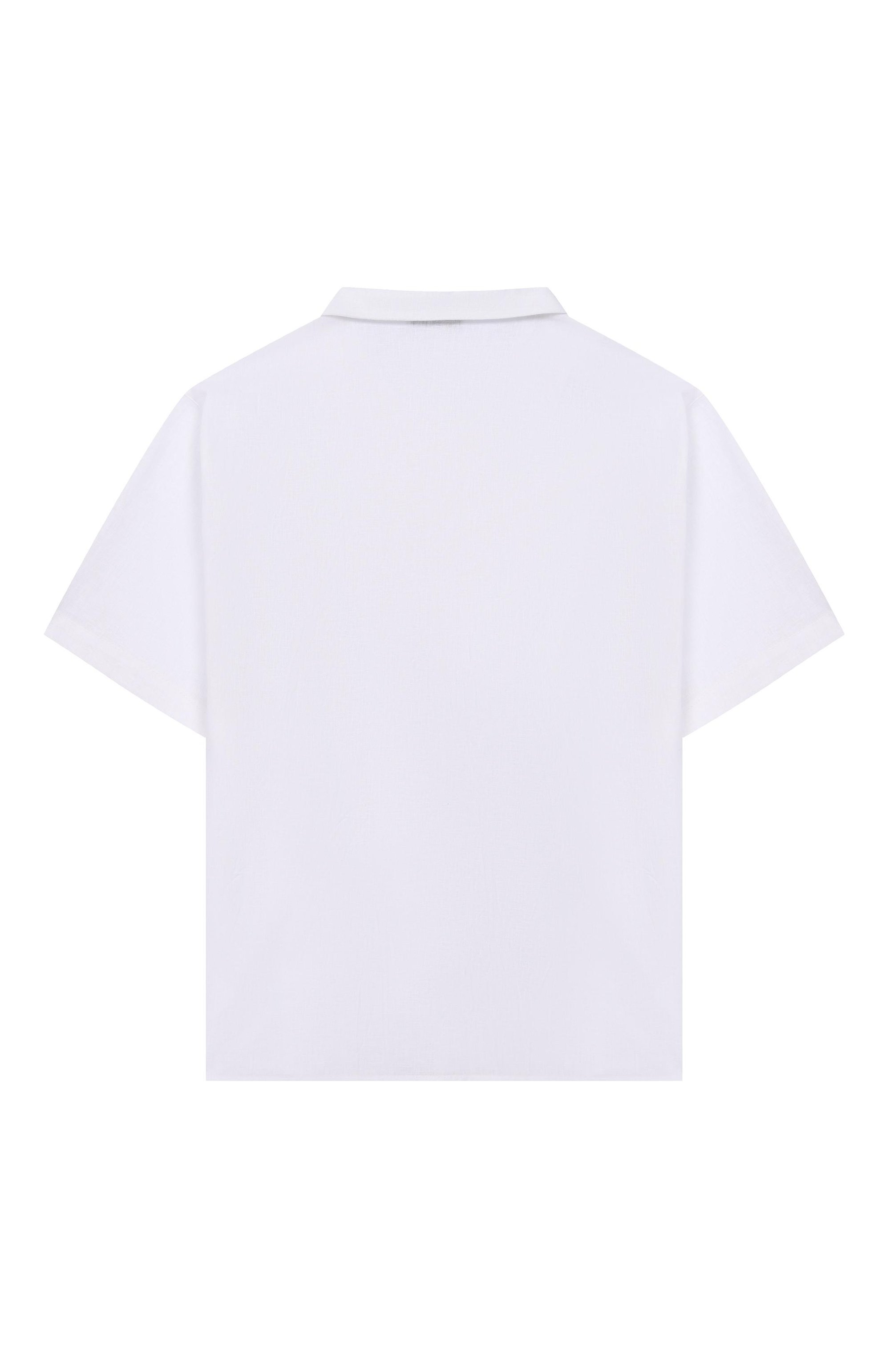 Рубашка изо льна и хлопка PAOLO PECORA MILANO, арт. PP4340, фото 2