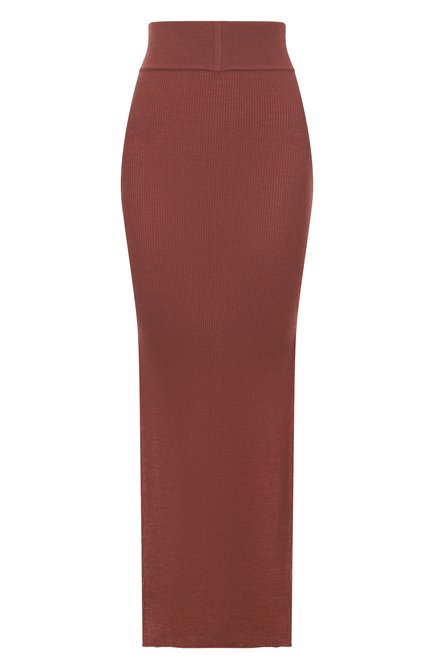 Женская шерстяная юбка RICK OWENS, арт. RP02E4619/RIBM