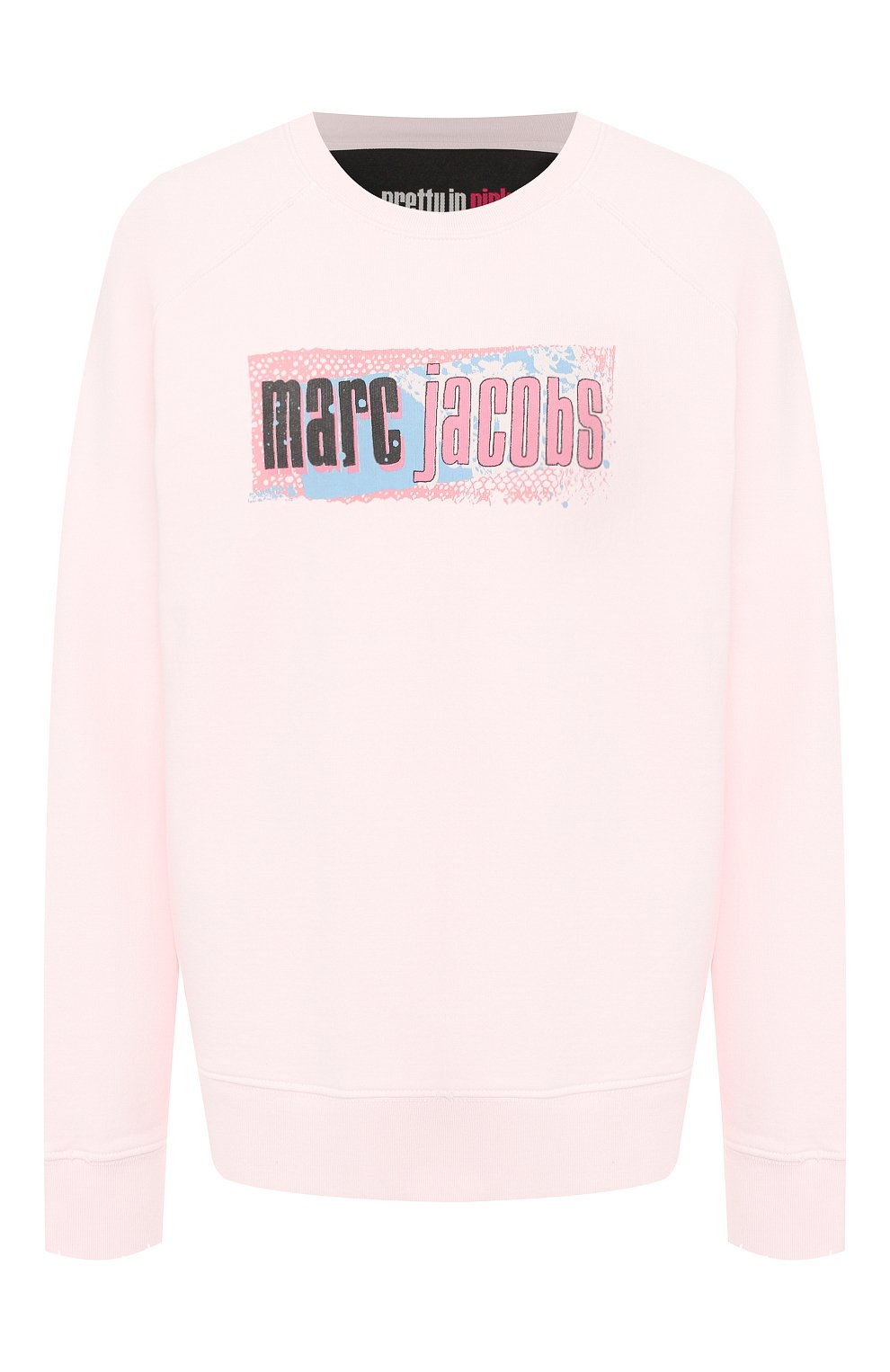 Хлопковый свитшот MARC JACOBS (THE) розового цвета по цене 21000 руб., арт. C6000042, фото 1 Хлопковый свитшот MARC JACOBS (THE), арт. C6000042, фото 1