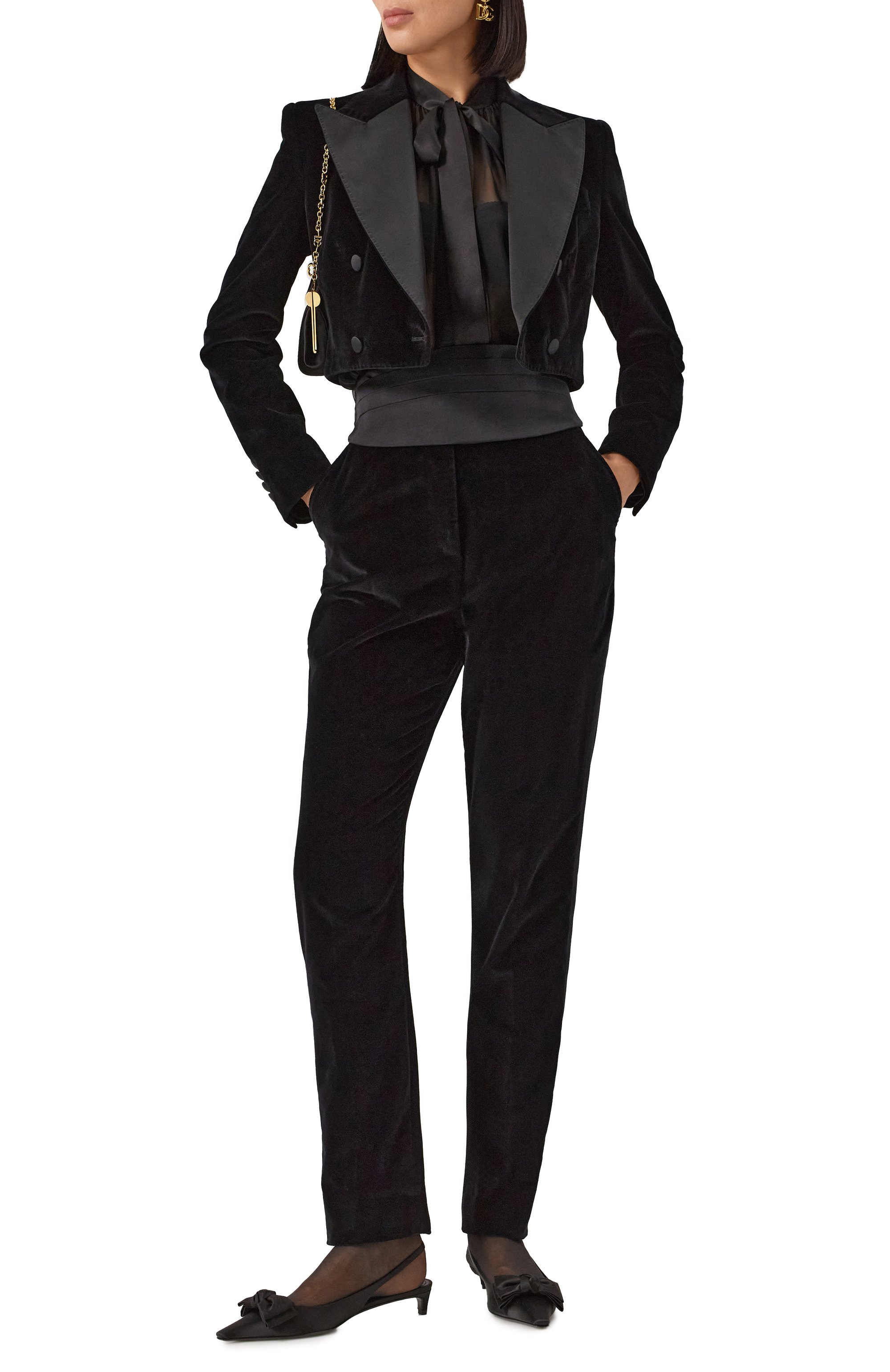 Текстильные туфли mun 30 DOLCE & GABBANA, арт. CG0843/A3I64, фото 2