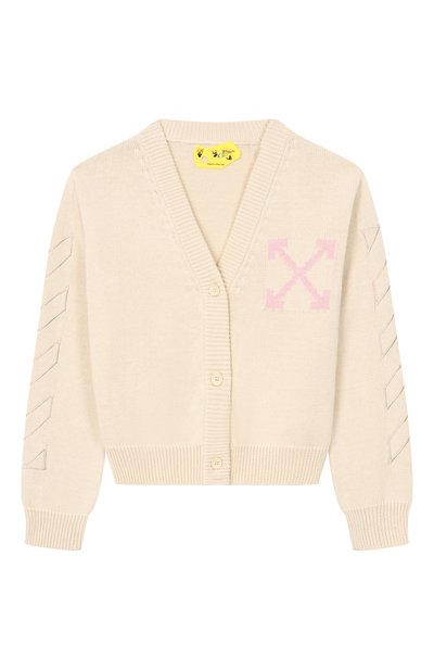 Хлопковый кардиган OFF-WHITE, арт. 0GHB002S26KNI001_001