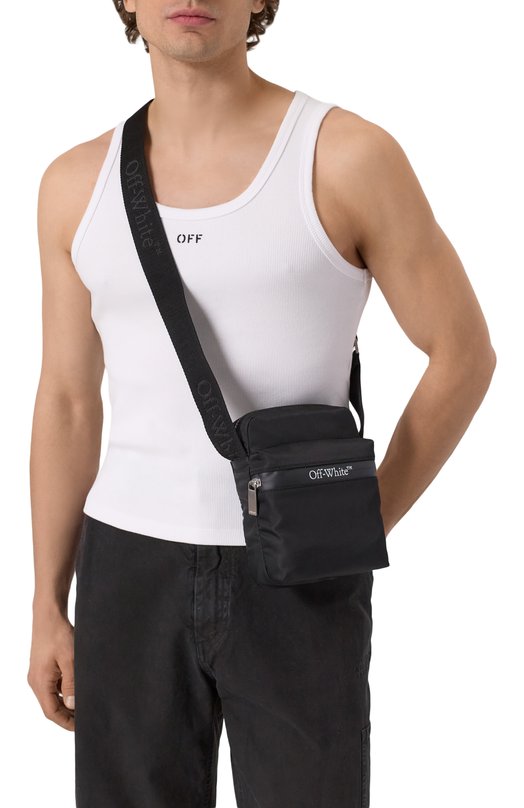 Сумка Outdoor Off-White 0MNQ082C99FAB001 Чёрный  0MNQ082C99FAB001 Фото 2