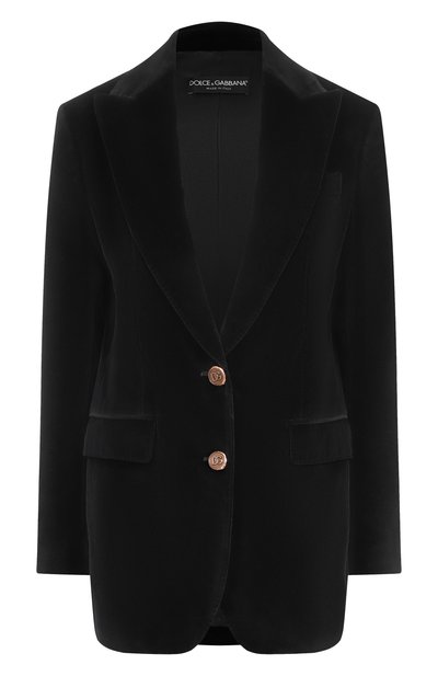 Женский бархатный жакет DOLCE & GABBANA, арт. F29V1T/FUVG7