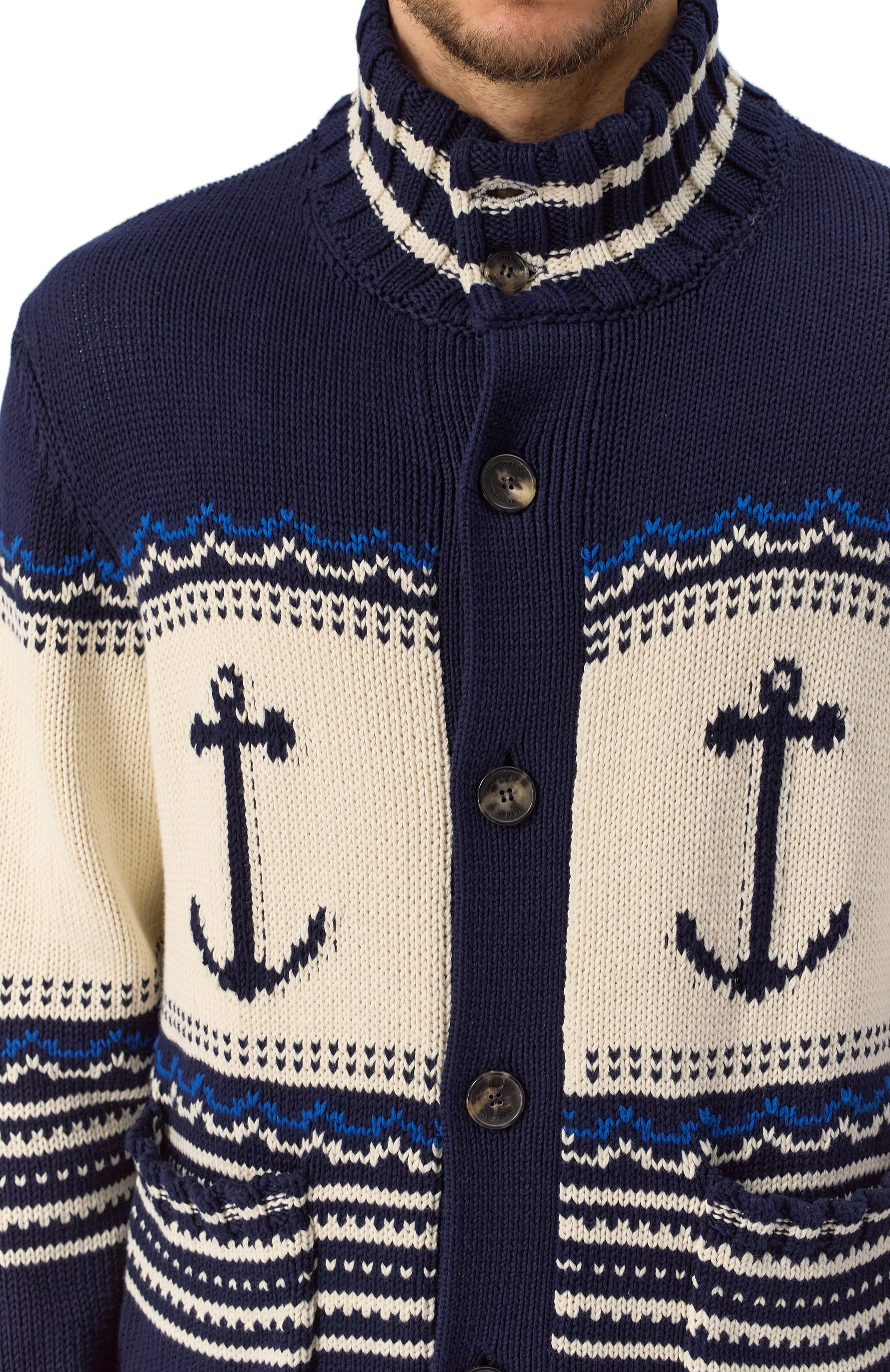 Хлопковый кардиган JACOB COHEN, арт. 25E P/JUR_SJ001 000 X0001 FL, фото 5