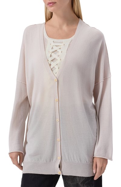 Кардиган из кашемира и шелка ISABEL BENENATO, арт. DK922S26, фото 3