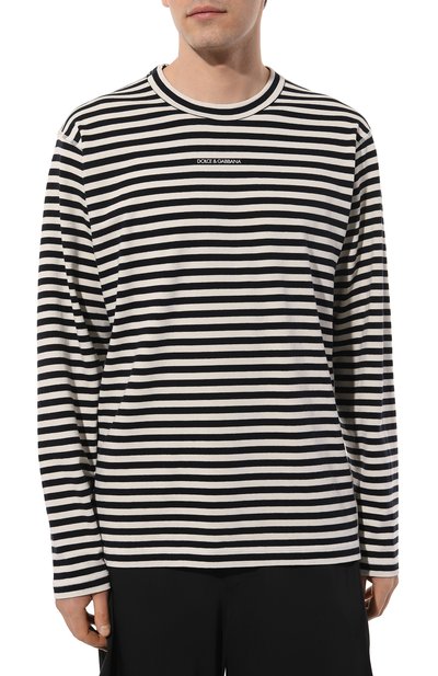 Хлопковый лонгслив DOLCE & GABBANA, арт. G8RK8T/G7K3P, фото 3