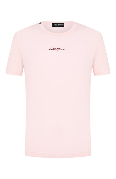 Хлопковая футболка DOLCE & GABBANA, арт. G8RN8Z/G7P0C, фото 1