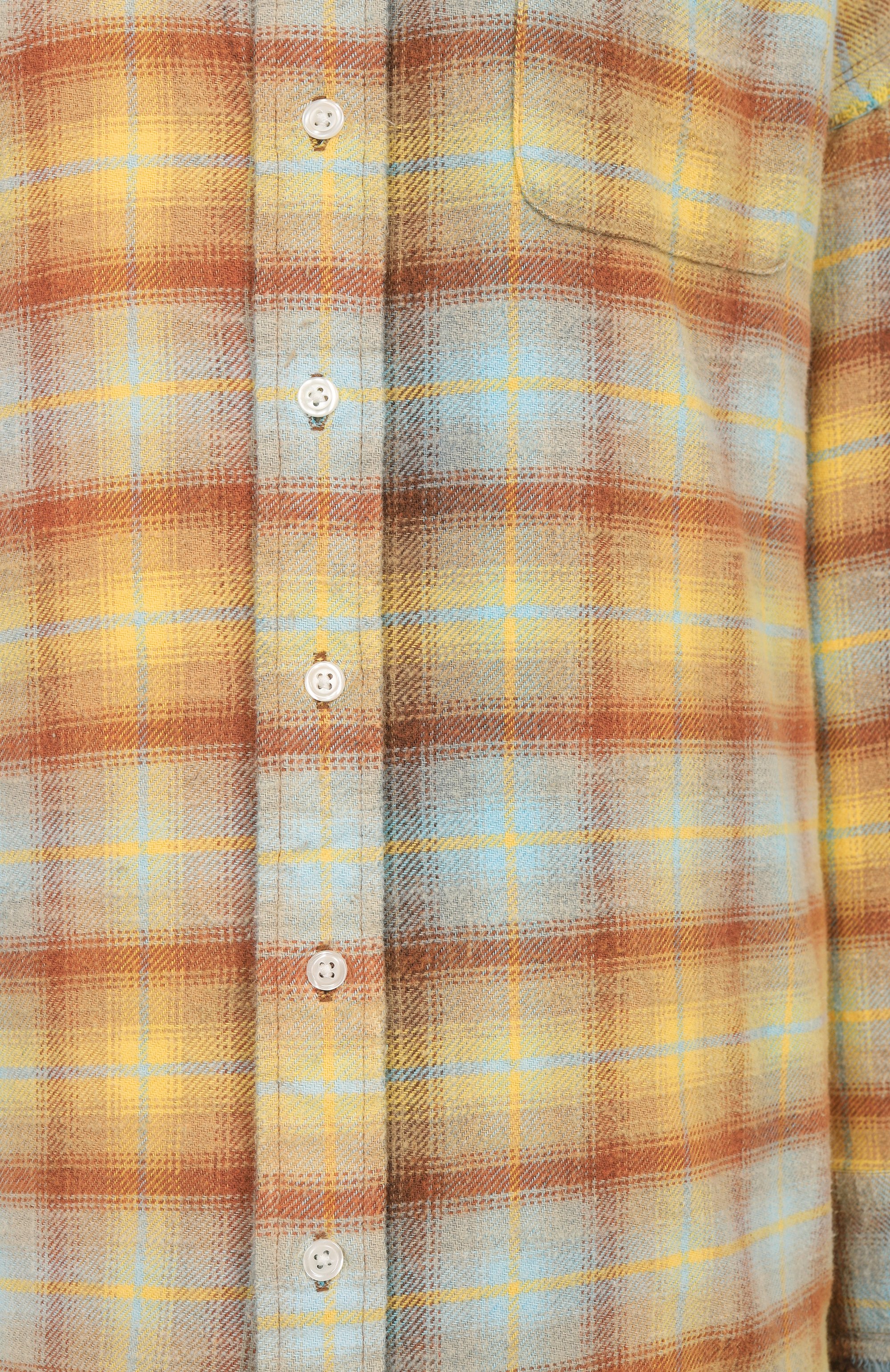 Хлопковая рубашка R13, арт. R13WR075-R503B, фото 6