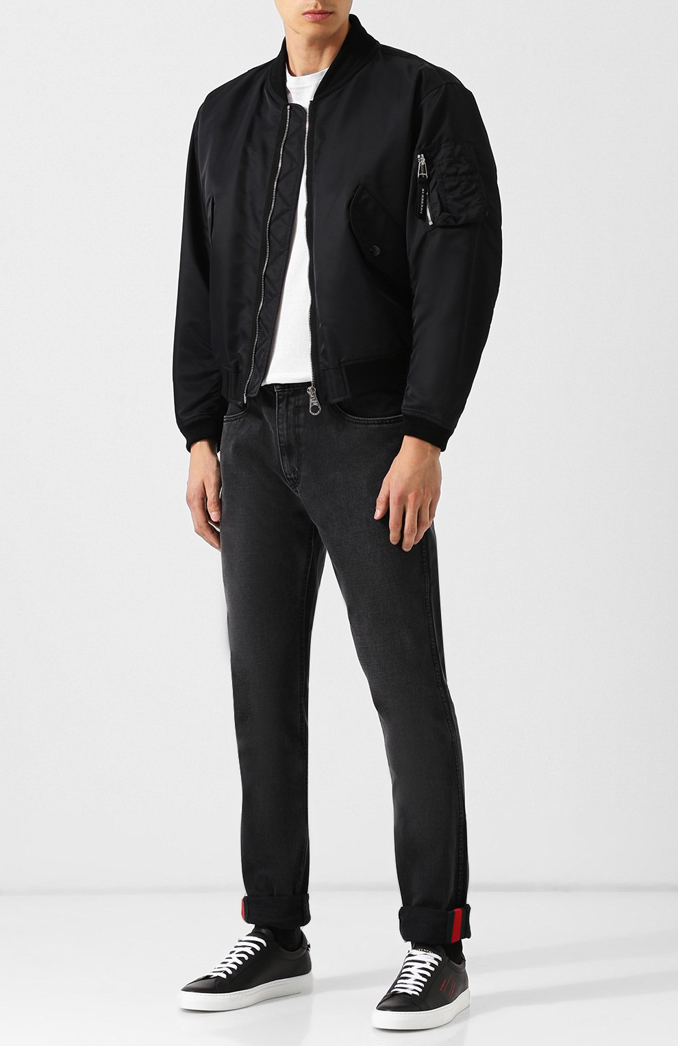 Бомбер hambledon на молнии  BURBERRY, арт. 8001087, фото 2