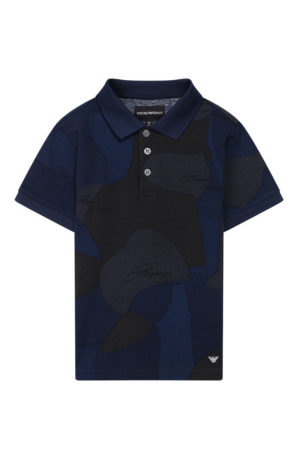 Хлопковое поло EMPORIO ARMANI, арт. 3G4FR9/1JRUZ, фото 1