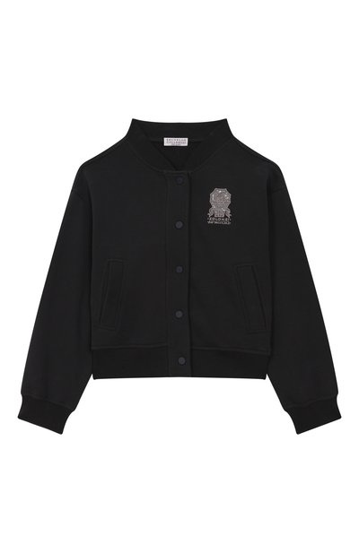 Хлопковый бомбер BRUNELLO CUCINELLI, арт. BN05NE881B