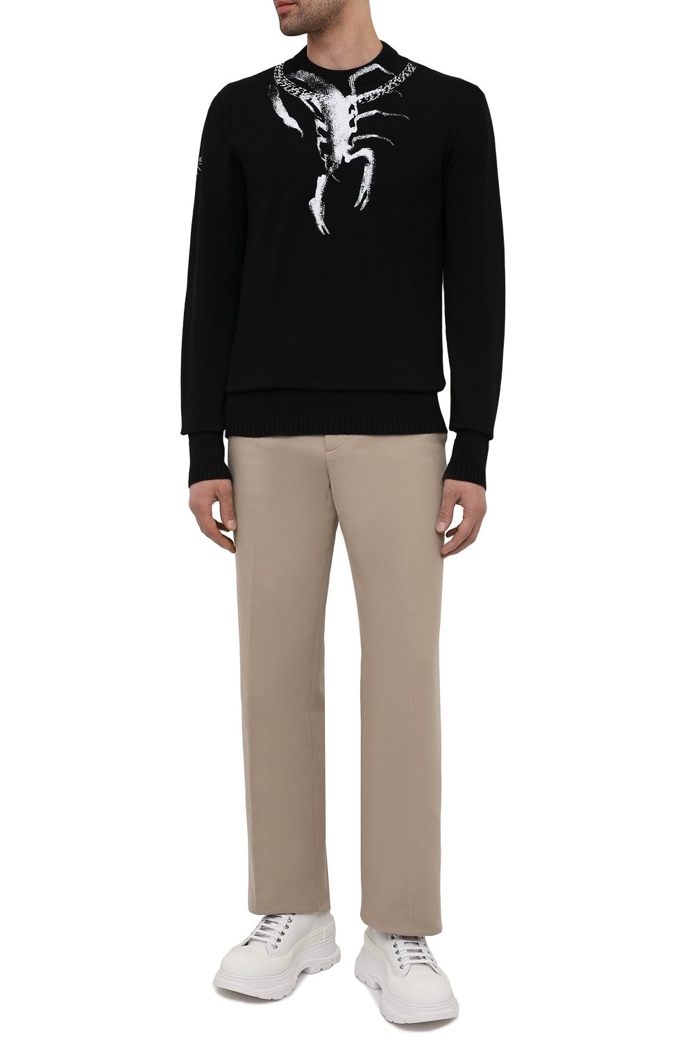 Хлопковый свитер GIVENCHY, арт. BM90FZ4Y67, фото 2