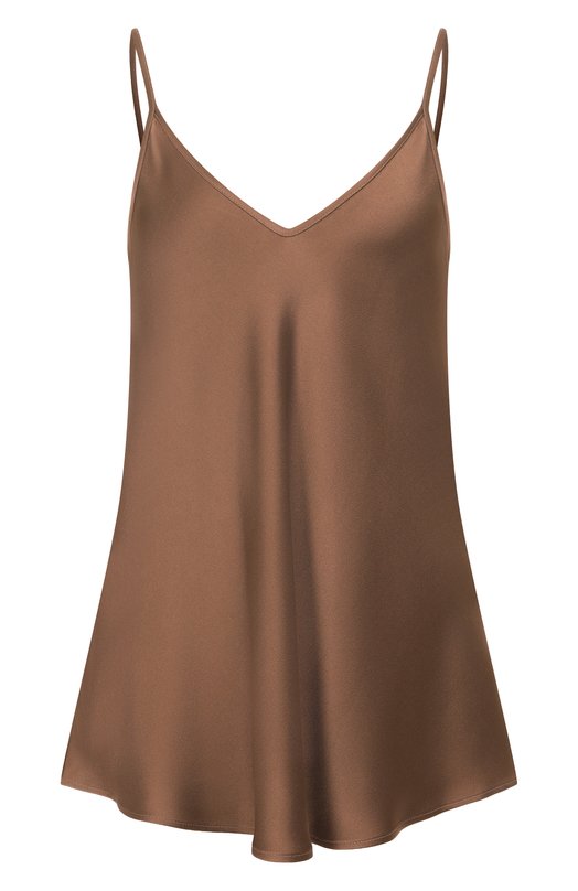 Атласный топ Antonelli Firenze P5498/355C Коричневый P5498/355C