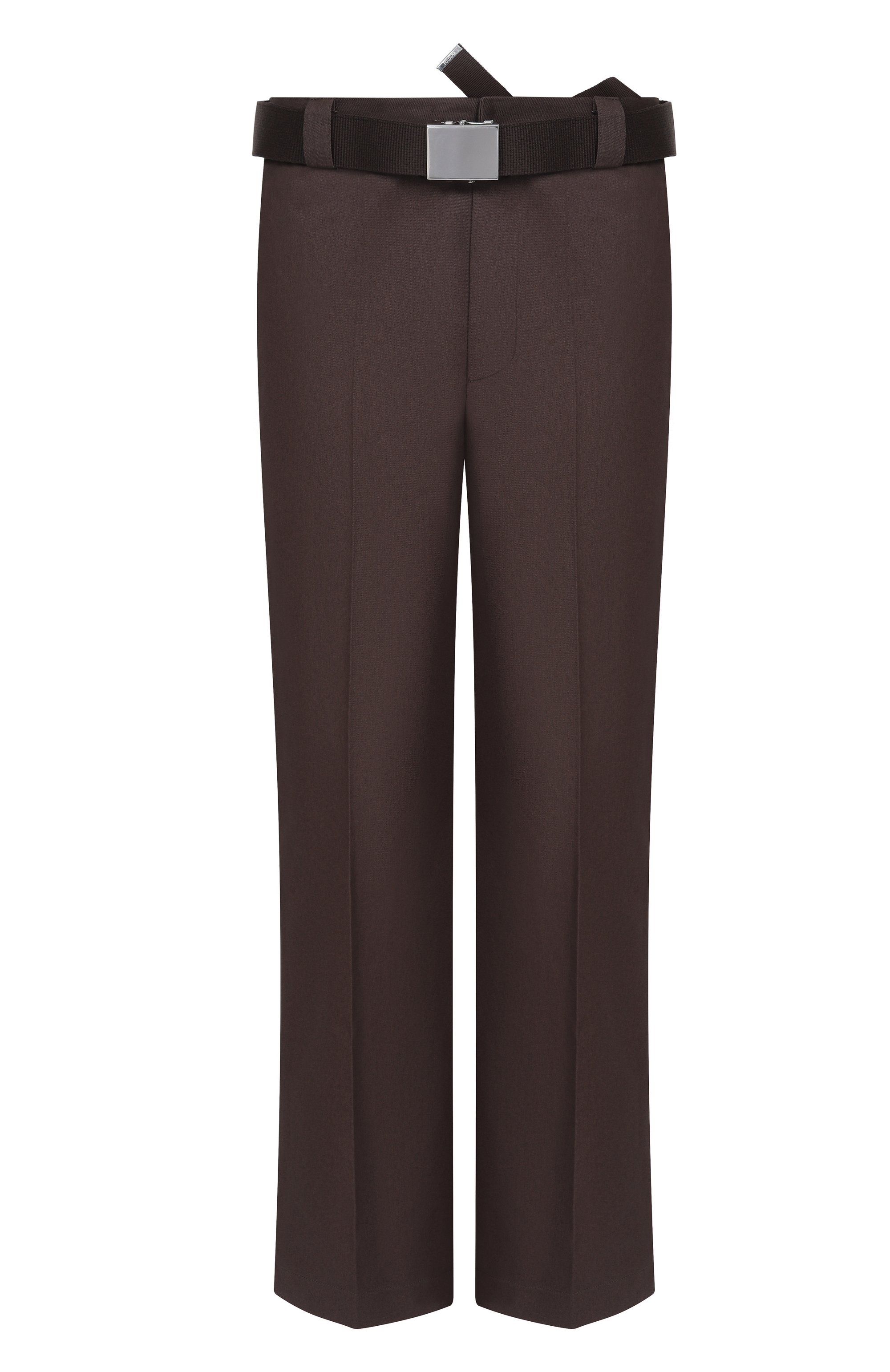 Хлопковые брюки MAGLIANO коричневого цвета по цене 88850 руб., арт. MGSS26PA02012, фото 1 Хлопковые брюки MAGLIANO, арт. MGSS26PA02012, фото 1