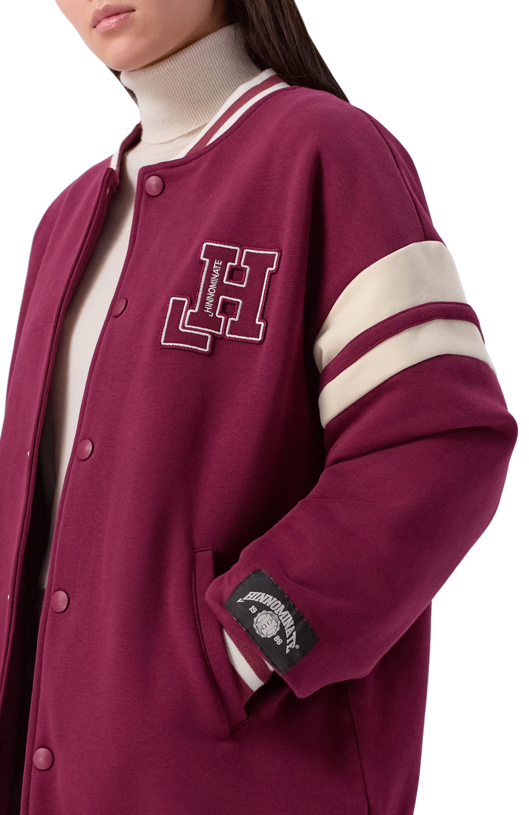 Хлопковый бомбер HINNOMINATE, арт. HMABW02071, фото 5