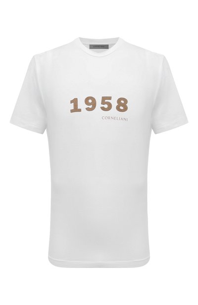 Мужская хлопковая футболка CORNELIANI, арт. 94G587-9425044