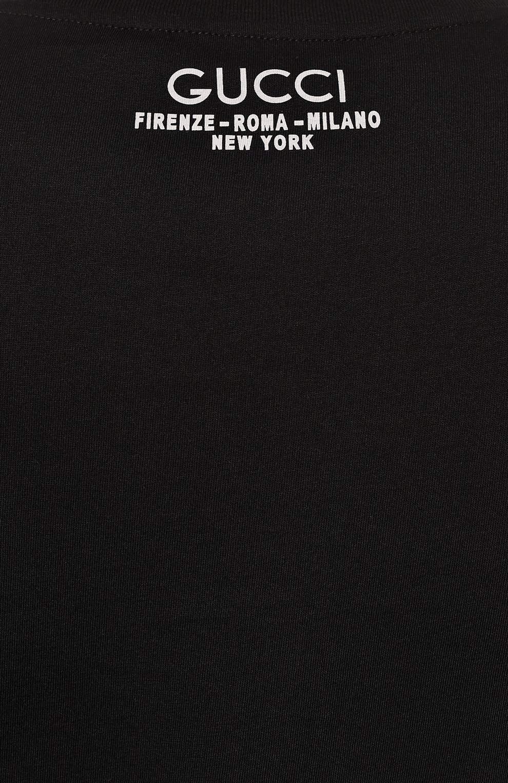 Хлопковая футболка GUCCI, арт. 761525/XJFZ0, фото 5