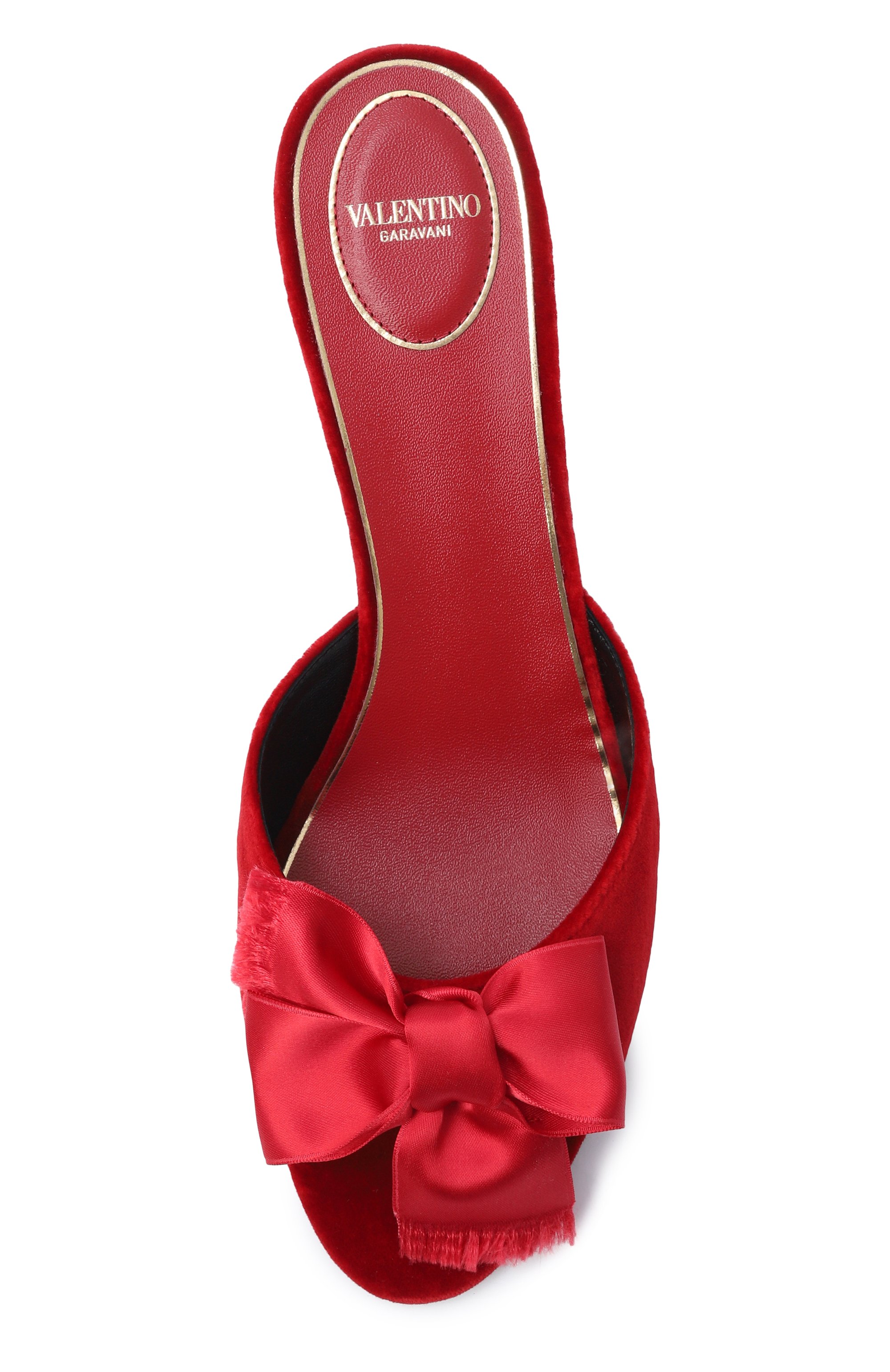 Бархатные мюли marie a 55 VALENTINO, арт. 8W0S0PG8/XGT, фото 6