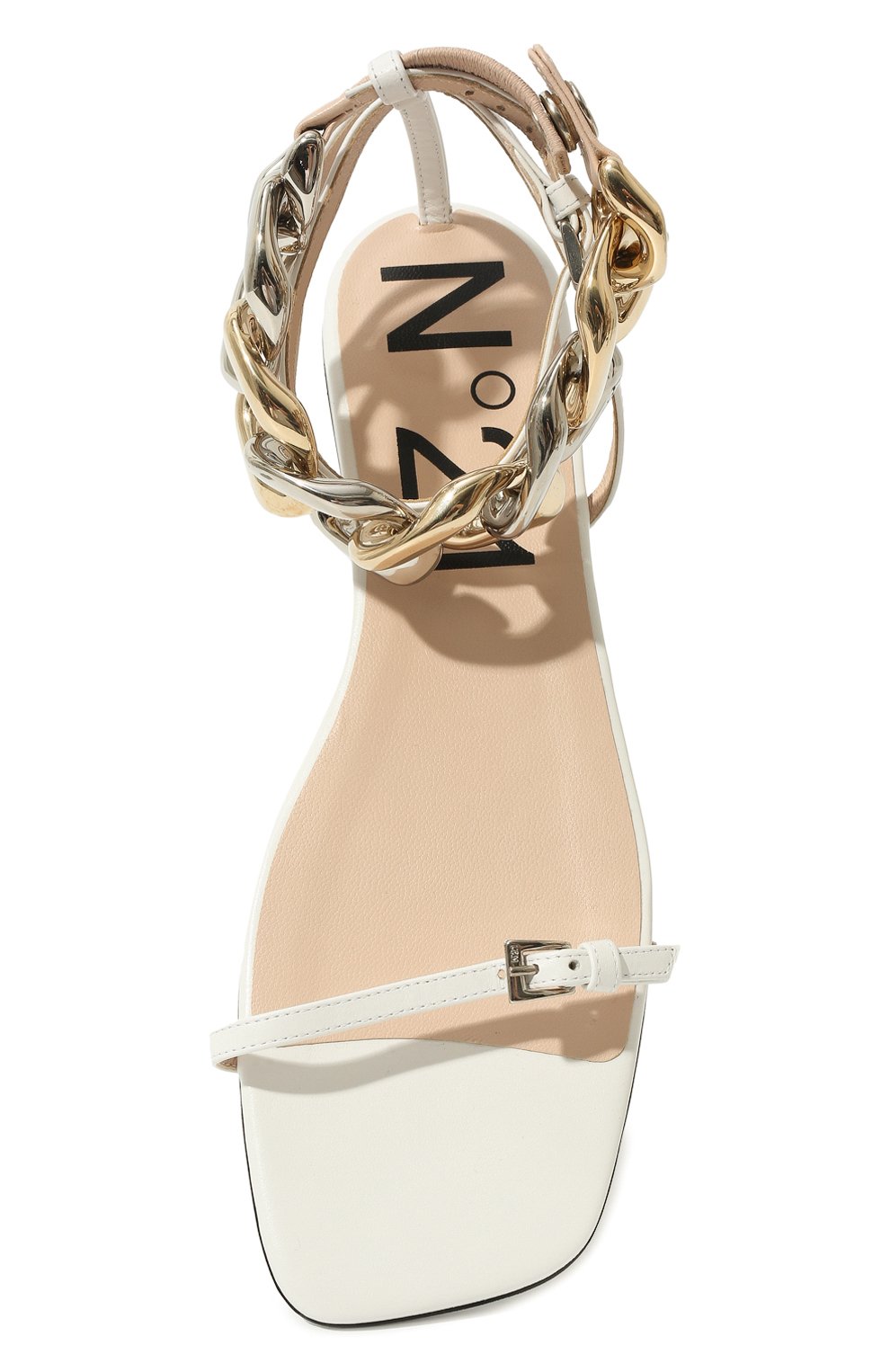 Кожаные сандалии N21, арт. 22ECPXNV13070/SANDAL, фото 6