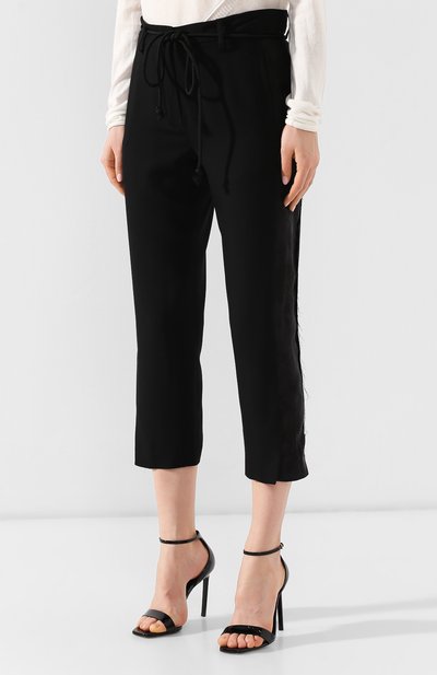 Шерстяные брюки ANN DEMEULEMEESTER, арт. 1901-1404-P-170-099, фото 3