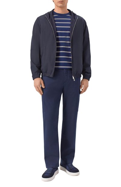 Хлопковая футболка PAUL&SHARK, арт. 26411009_001, фото 2