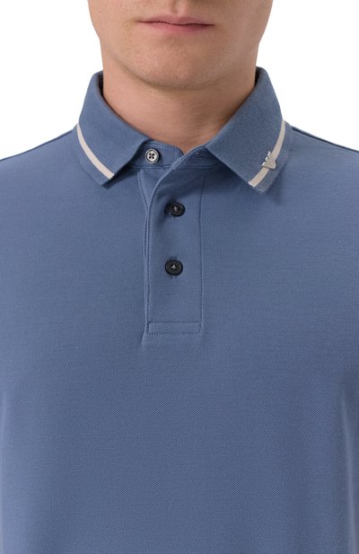 Хлопковое поло EMPORIO ARMANI, арт. EM003003/AF10497, фото 5