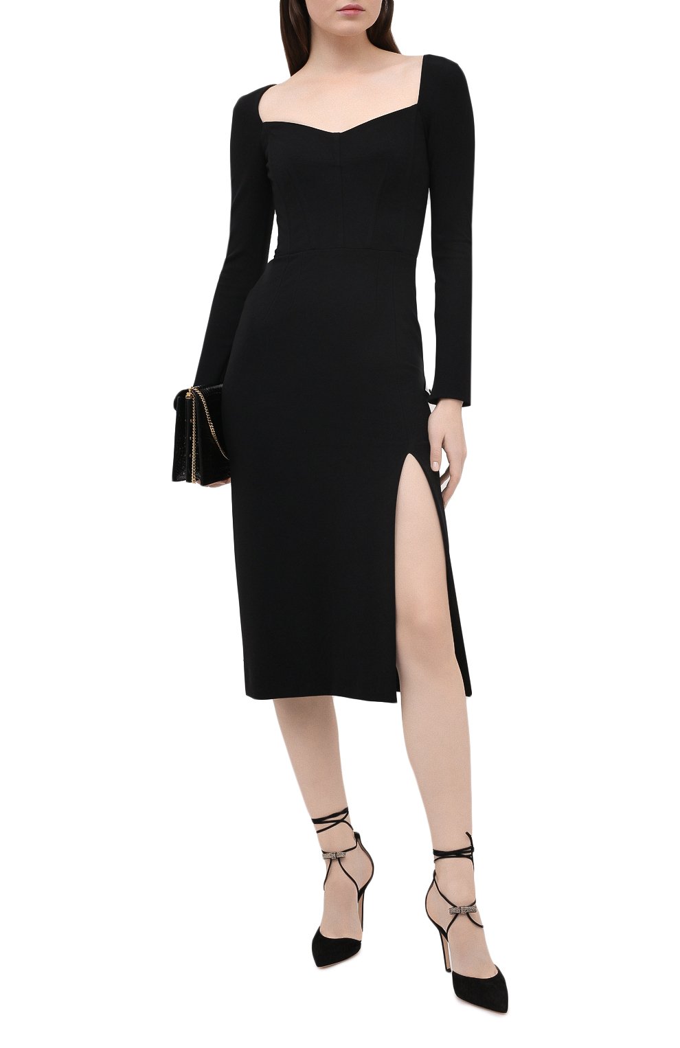 Замшевые туфли GIANVITO ROSSI, арт. G40255.15RIC.CAMNER0, фото 2