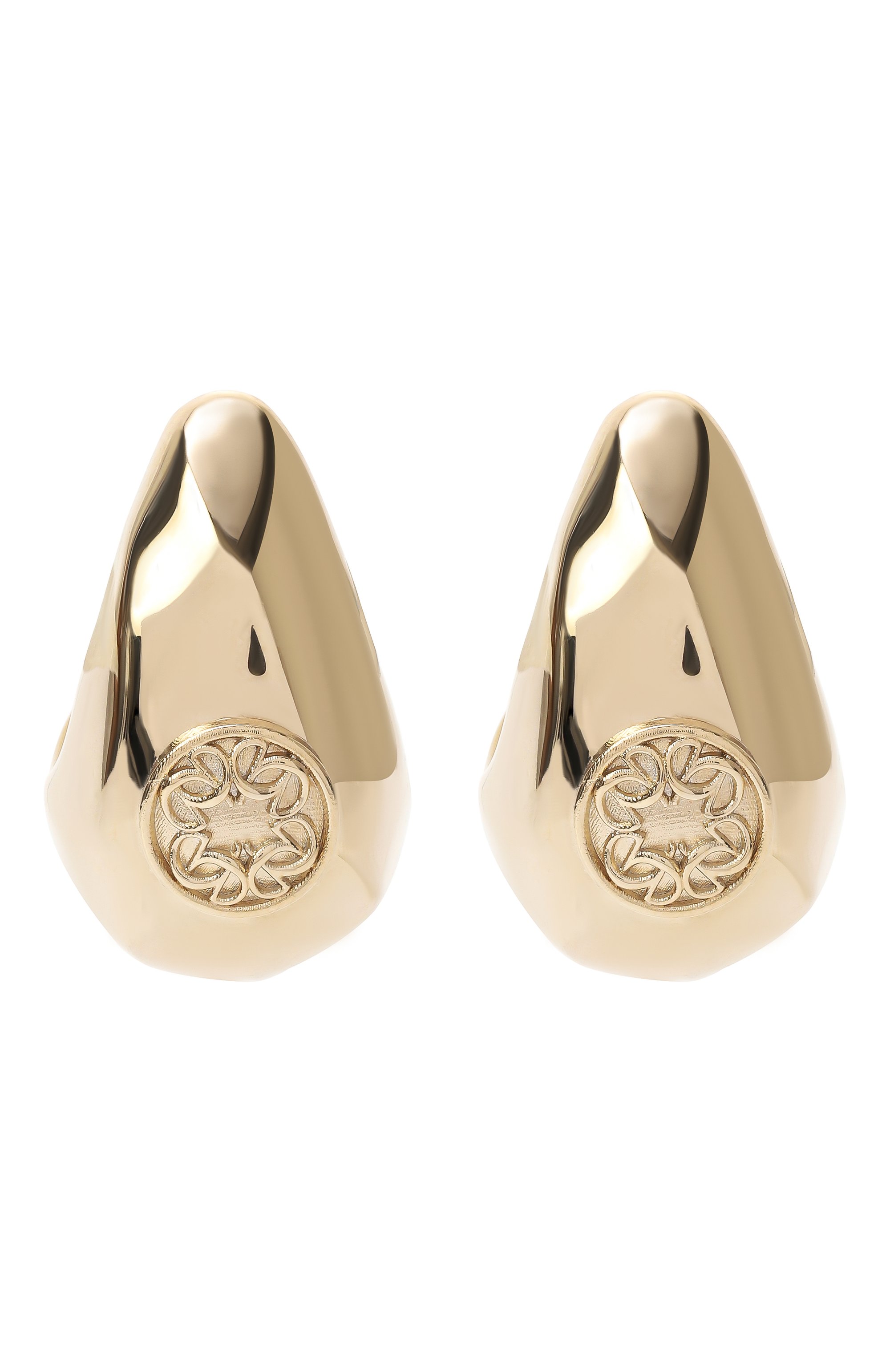 Серьги ELIE SAAB золотого цвета по цене 37050 руб., арт. EA012S25, фото 1 Серьги ELIE SAAB, арт. EA012S25, фото 1