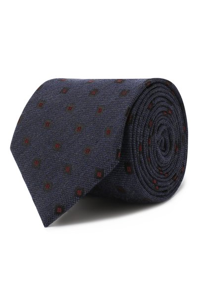 Мужской галстук из смеси шерсти и шелка CANALI, арт. 18/HJ02358