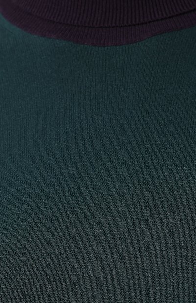 Водолазка из вискозы EMPORIO ARMANI зеленого цвета по цене 25800 руб., арт. 6G2MWZ/2M31Z, фото 5 Водолазка из вискозы EMPORIO ARMANI, арт. 6G2MWZ/2M31Z, фото 5