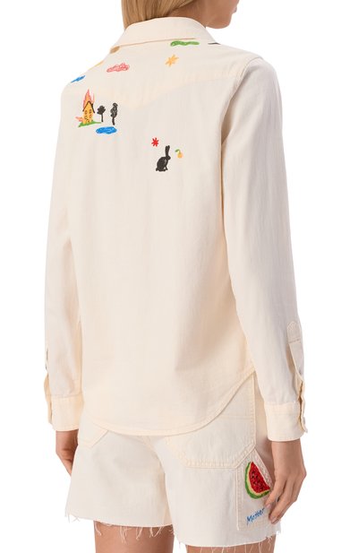 Джинсовая рубашка MOTHER, арт. 21126-1494, фото 4