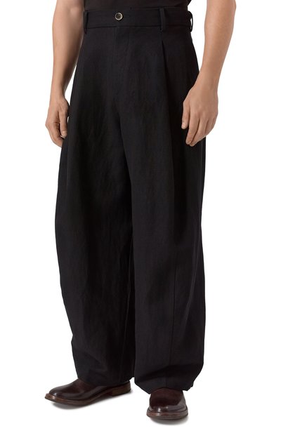 Брюки изо льна и шерсти UMA WANG, арт. UM3502, фото 3