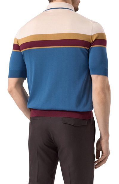 Шелковое поло DOLCE & GABBANA, арт. GXZ02Z/JBSLE, фото 4