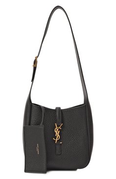 Женская сумка le 5 à 7 supple baby SAINT LAURENT черного цвета, арт. 809461/AADUU | Фото 7 (Размер: mini; Материал: Натуральная кожа; Материал сплава: Проставлено; Драгоценные камни: Проставлено)