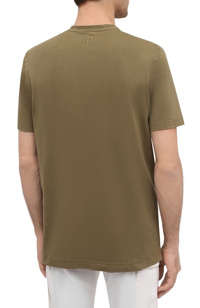 Хлопковая футболка ZILLI SPORT, арт. MFU-13075-447782/0020, фото 4