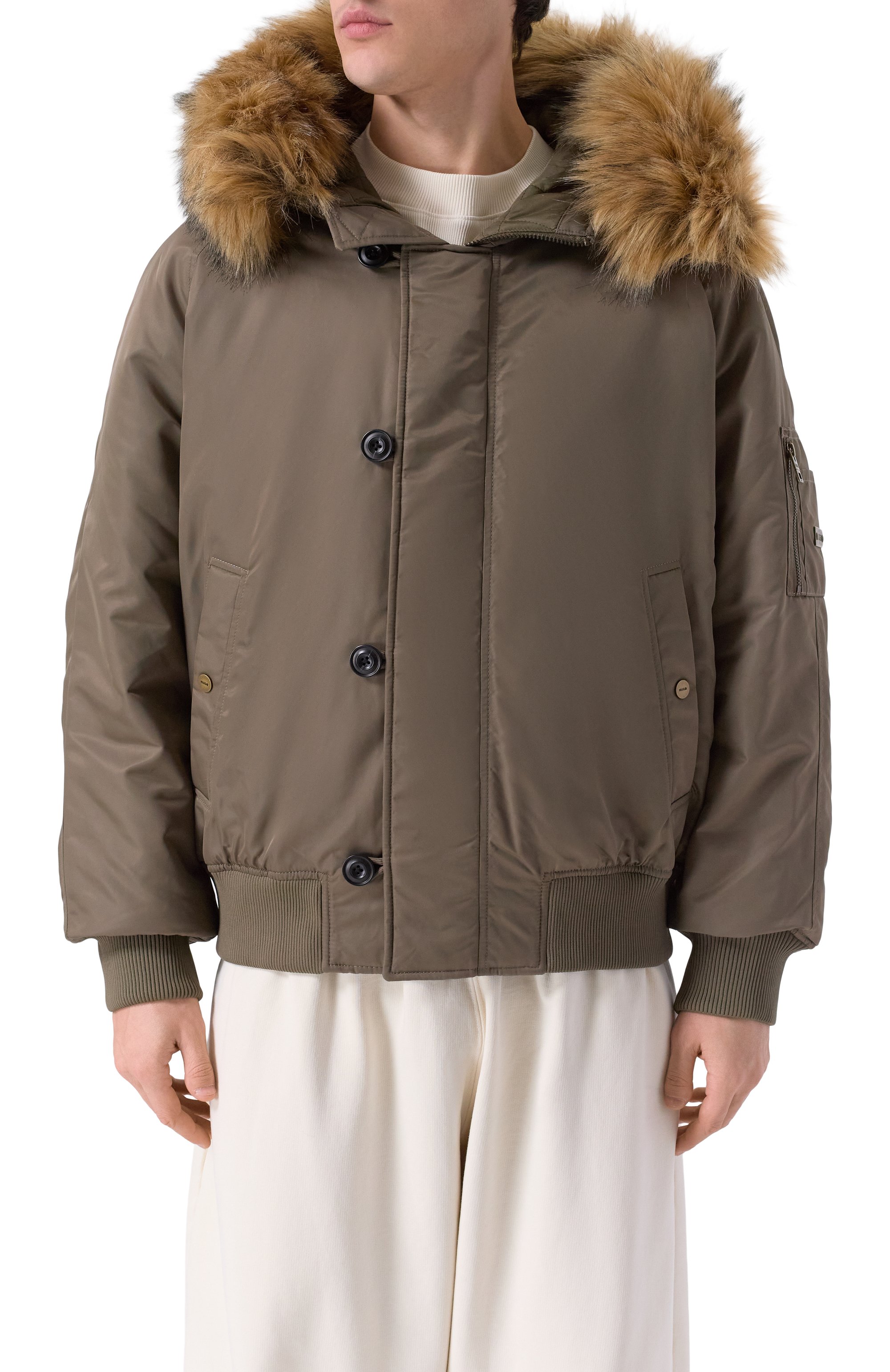 Утепленный бомбер HUGO, арт. 50546230, фото 3